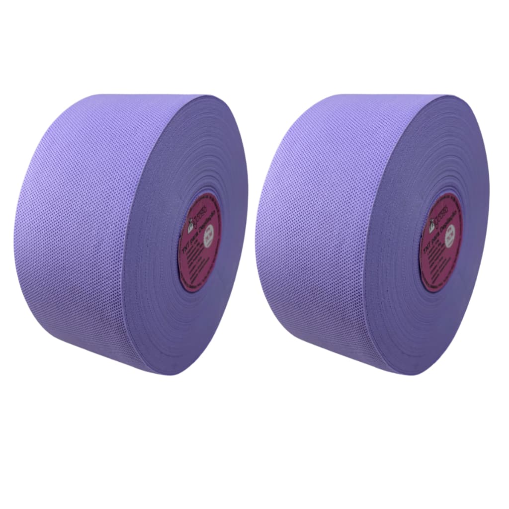 Kit TNT Para Depilação 80gr (2 Rolos Lilas) 7cm 50m Perlon