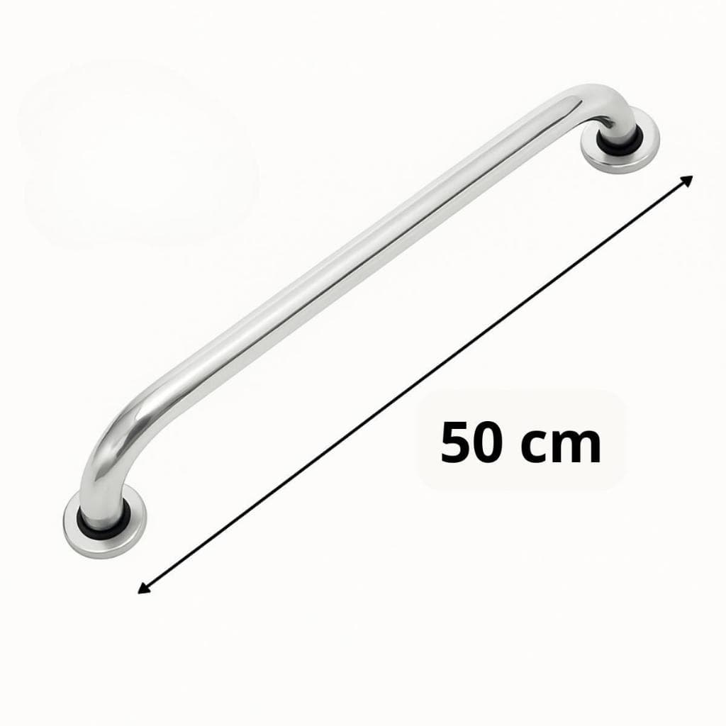 Barra de Apoio 50cm Alça De Apoio Para Idoso Banheiro Corrimão