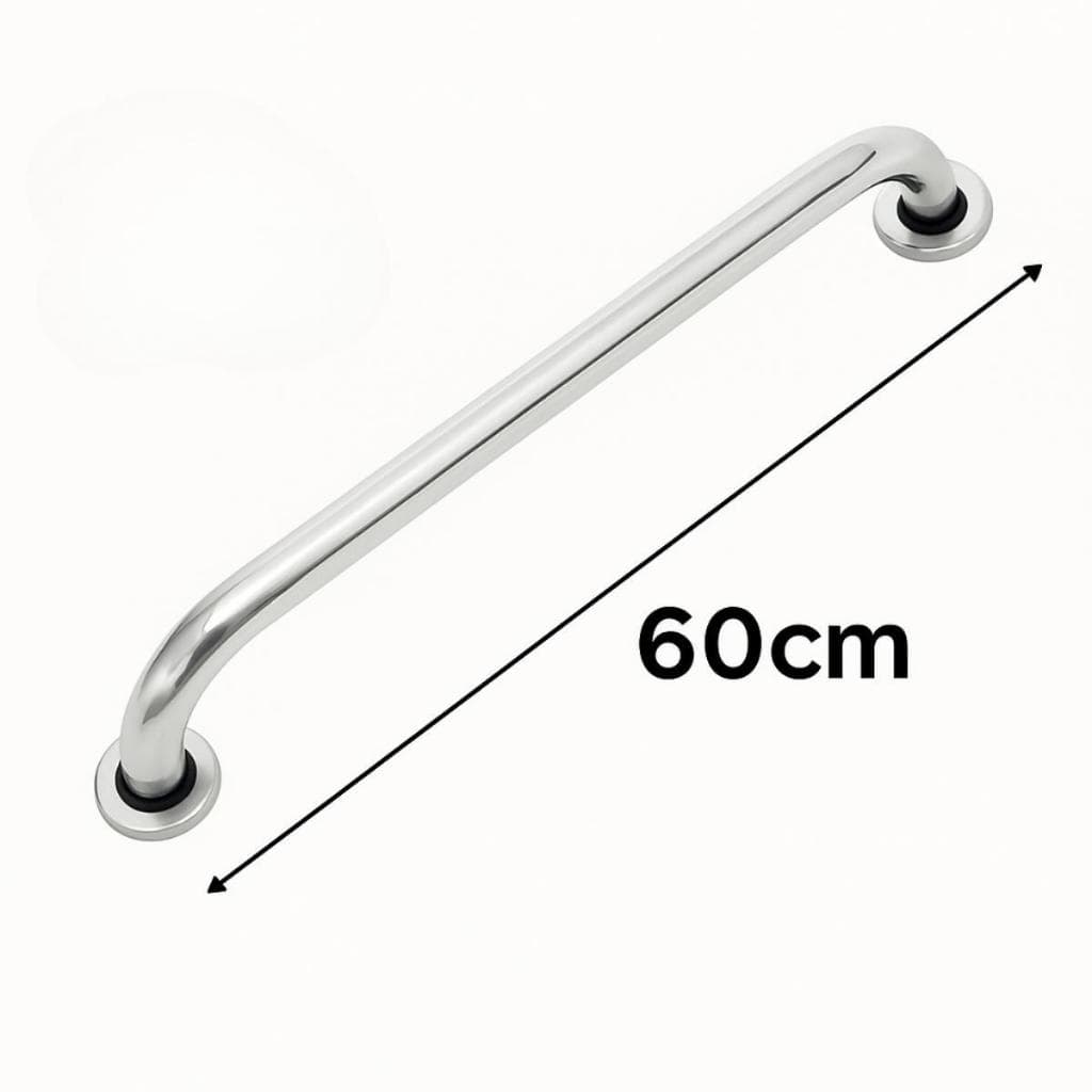 Barra De Apoio Alça 60cm De Segurança Para Banheiro Idosos E Deficientes
