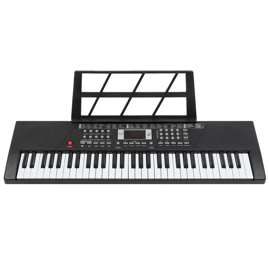 Teclado Musical Iniciante Piano Eletrônico 61 Teclas
