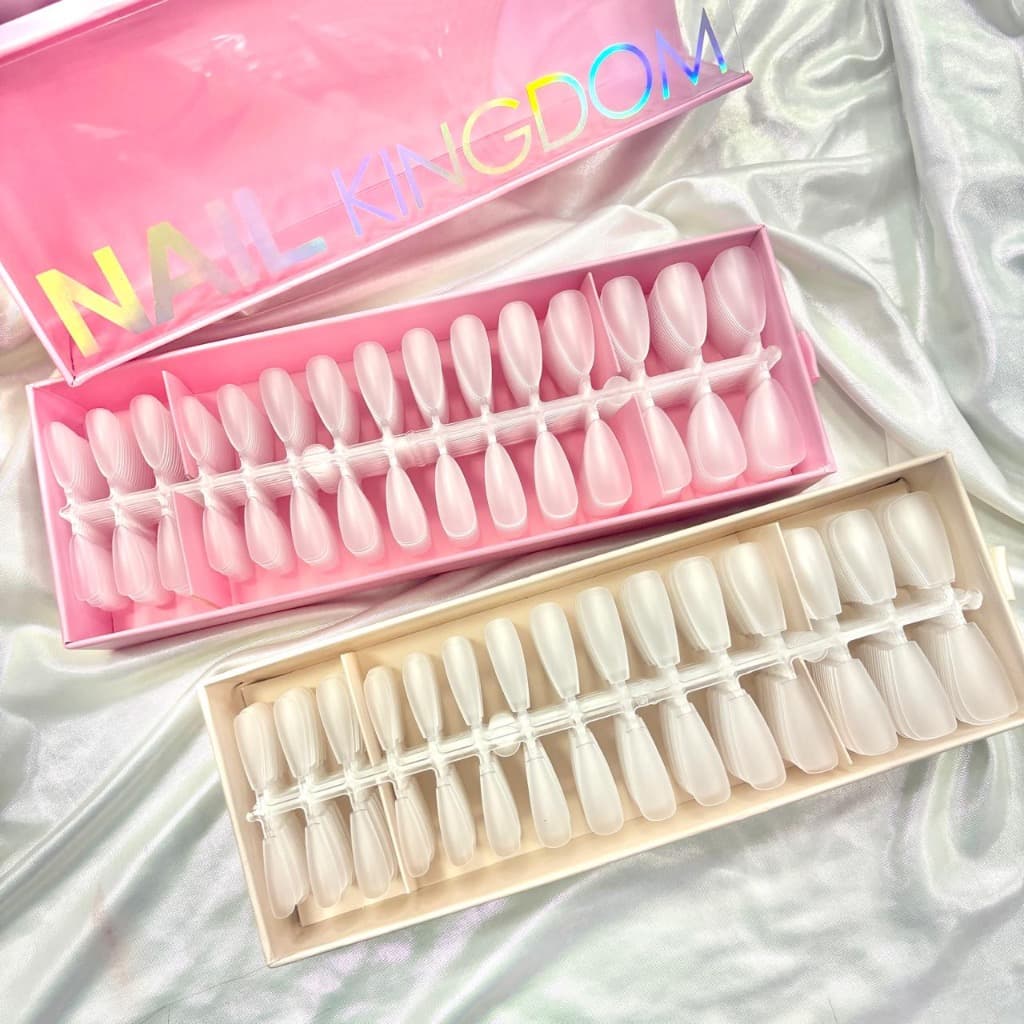 Caixa c/ 450 Unhas  Soft Gel Fosco Almond