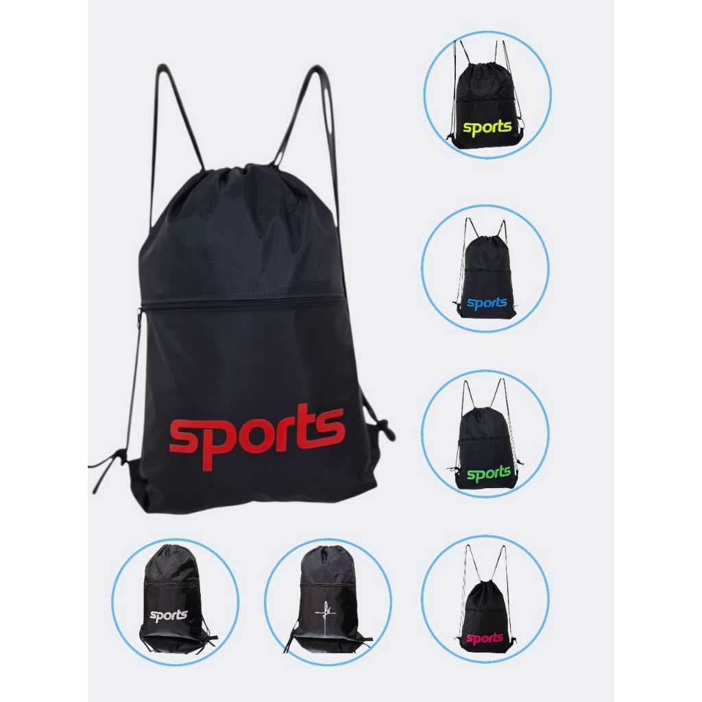 MOCHILA ESPORTIVA  BOLSA EN NYLON  GYM BAG SACOCHILA SPORT