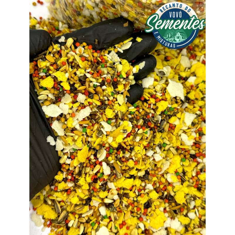 500G / 2KG Ração Mistura Pixarro Premium Milho verde Nutrição