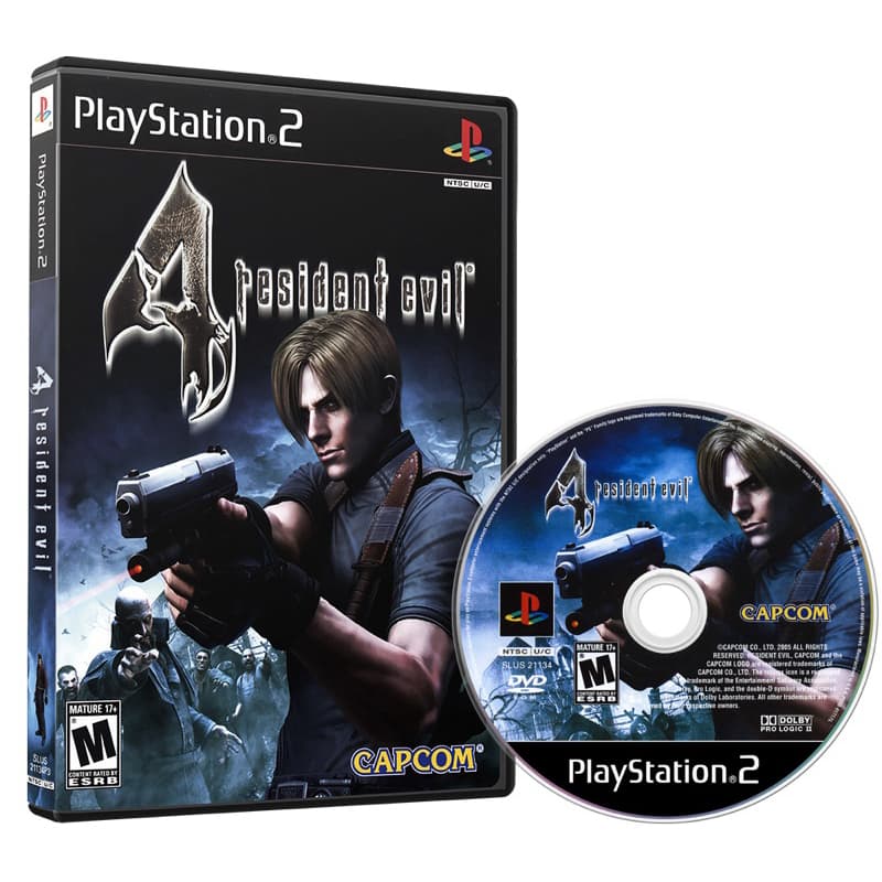 Jogo Repro Resident evil 4 (Dublado) - Playstation 2
