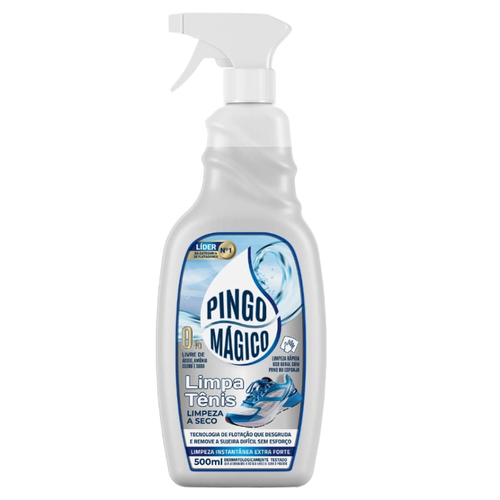 Limpa Tênis Pingo Mágico Original Eco 500 ML