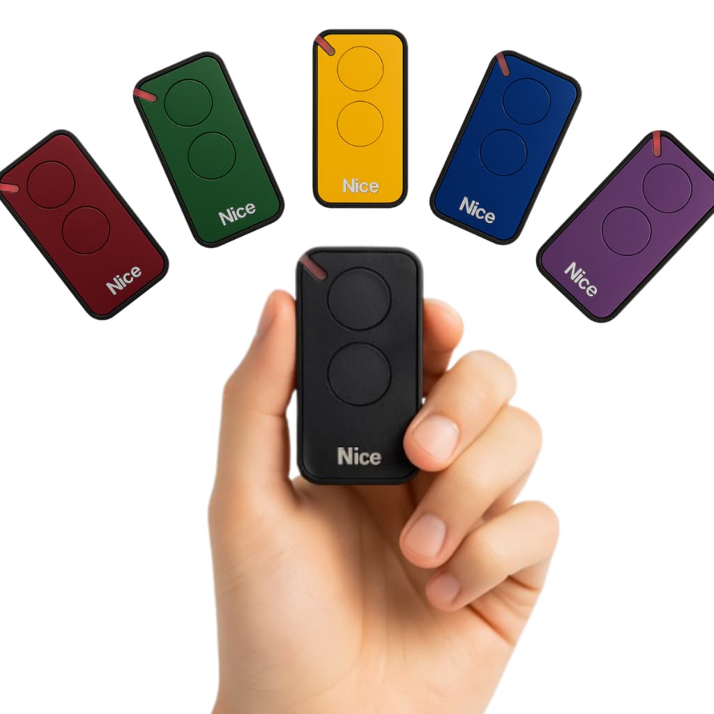 Controle Remoto Nice Peccinin Para Portão elêtronico automático Era Inti 433,92Mhz Colorido