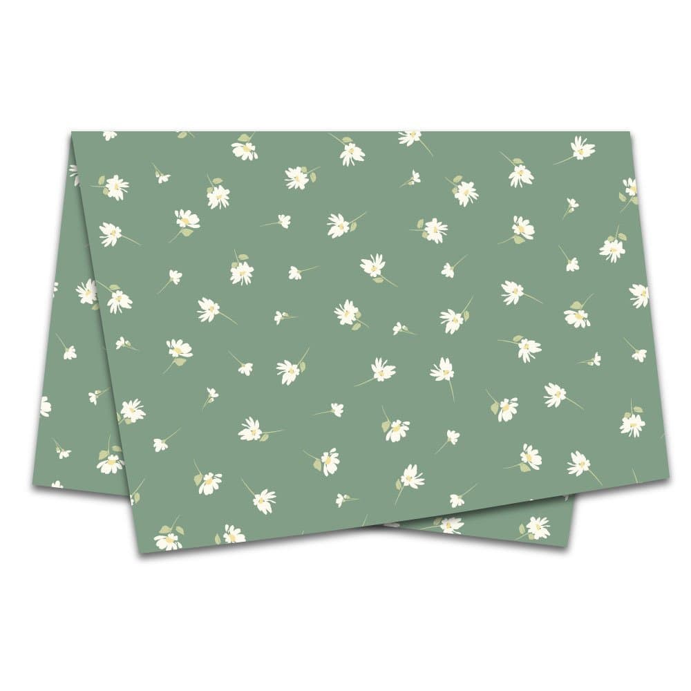 Papel de Seda Estampado Daisy 50,0 x 70,0cm, Xingó - 10/20/50 folhas.
