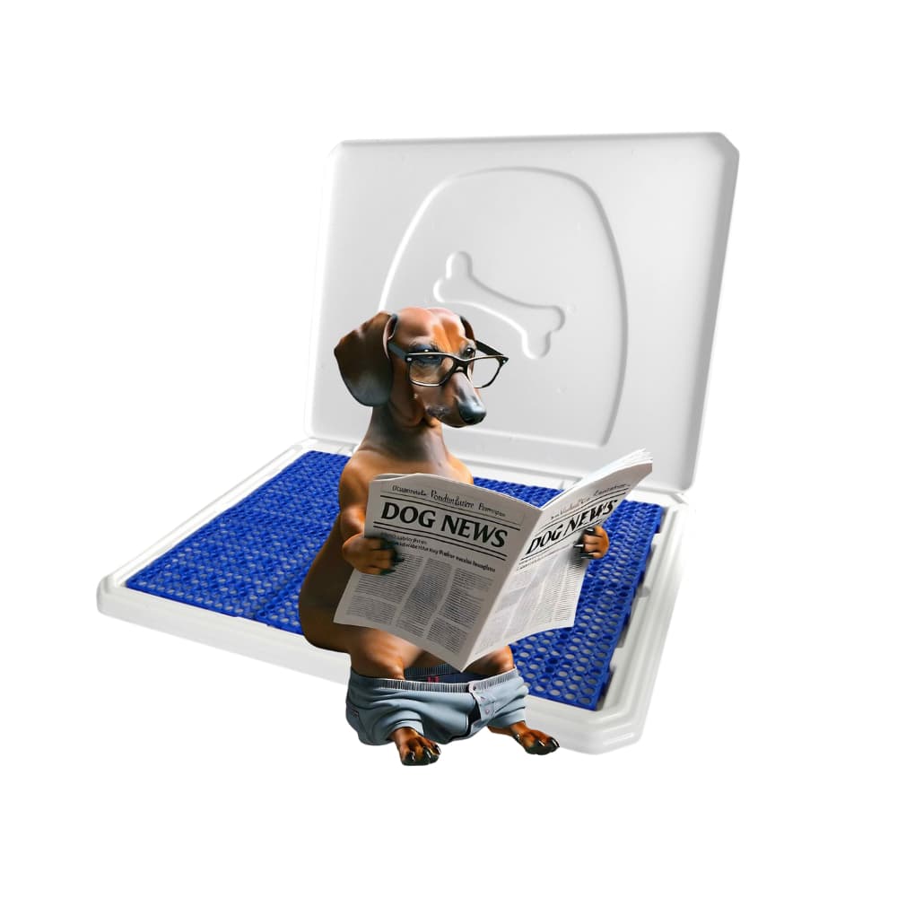 Pipi Place Banheiro Tapete Higiênico Macho Animalíssimo Azul