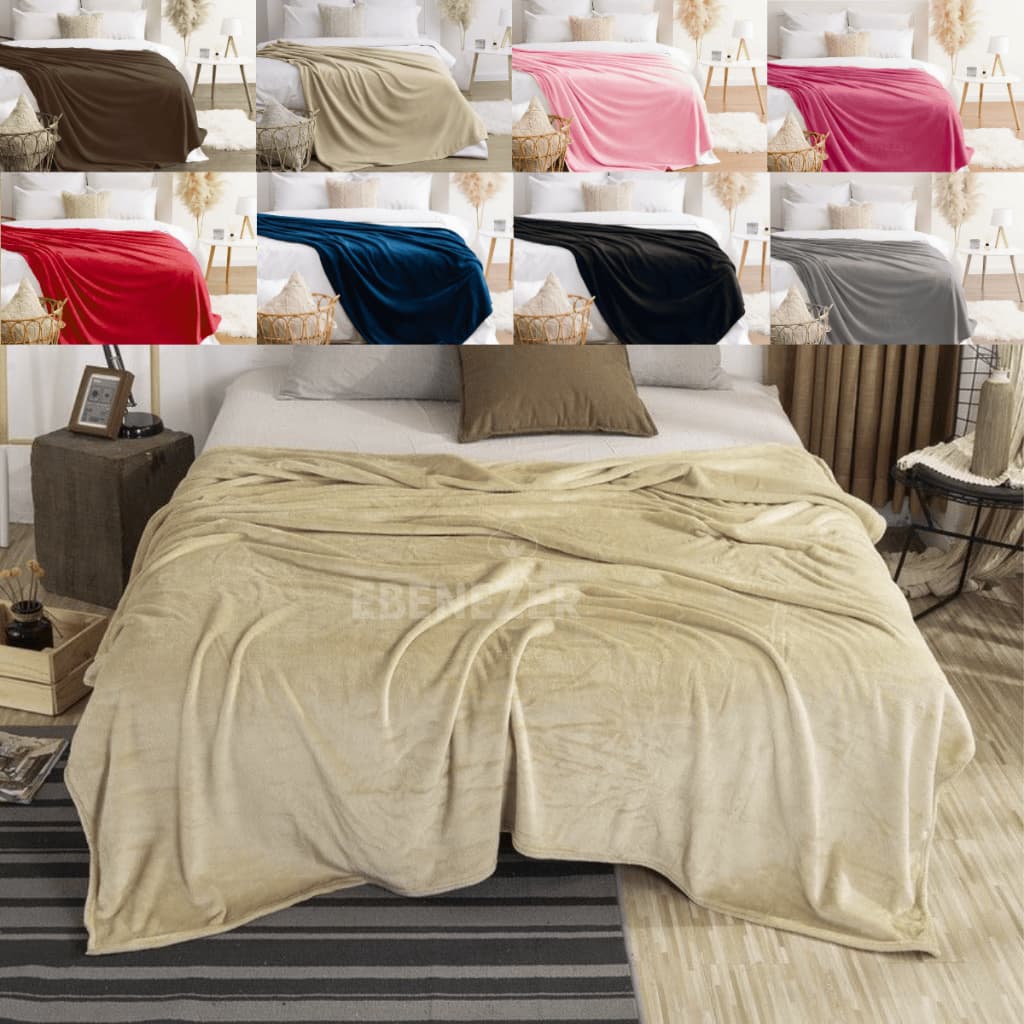 Cobertor Manta Casal 2,20X1,80 Microfibra Soft Lisa Antialérgica Coberta Macia Quentinha Inverno