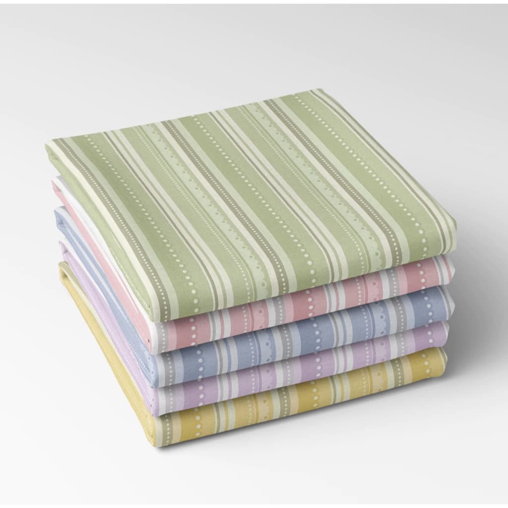 Tecido Tricoline 100% algodão  Listrado baby (fuxicos e fricotes) - cada unidade corresponde a 0,50cm x 1,50m