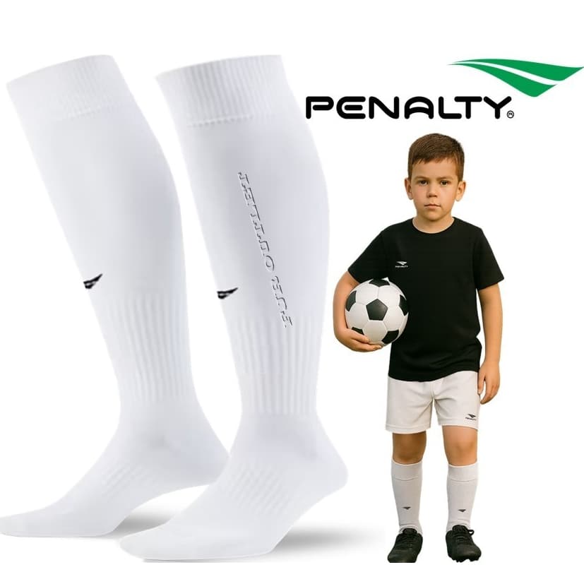 MEIÃO FUTEBOL LISO INFANTIL JUVENIL PENALTY STORM DO 32 AO 32 E  DO 33 AO 38