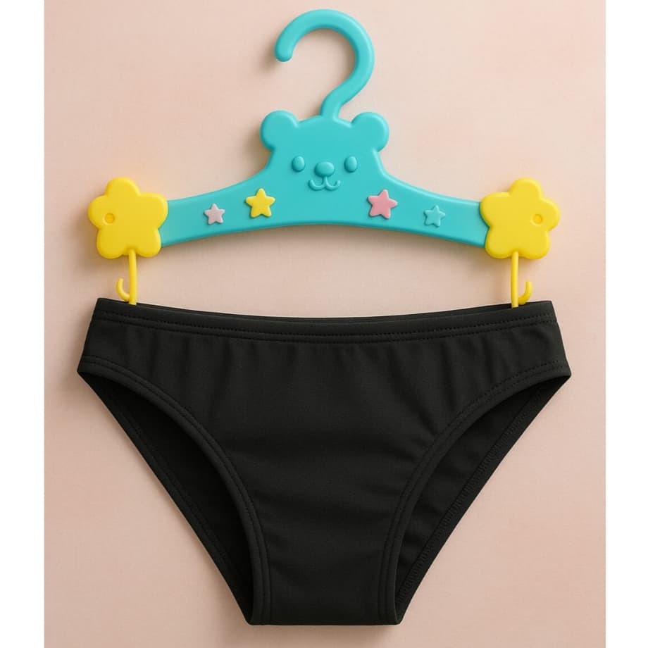 Calcinha Biquini Infantil Menina Piscina Praia Proteção Solar Forrada Tamanho 2 4 6 8 10 Anos Uv 50+