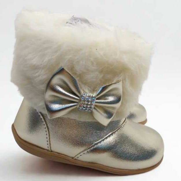Bota Infantil  Menina  Botinha Brilho