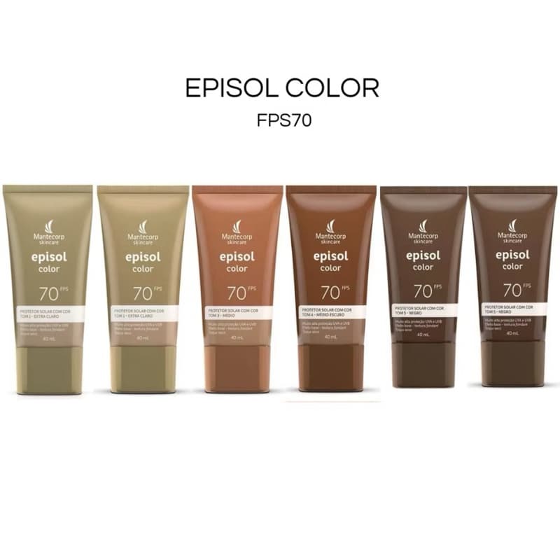 Protetor Solar Facial Episol Mantecorp FPS70 40g