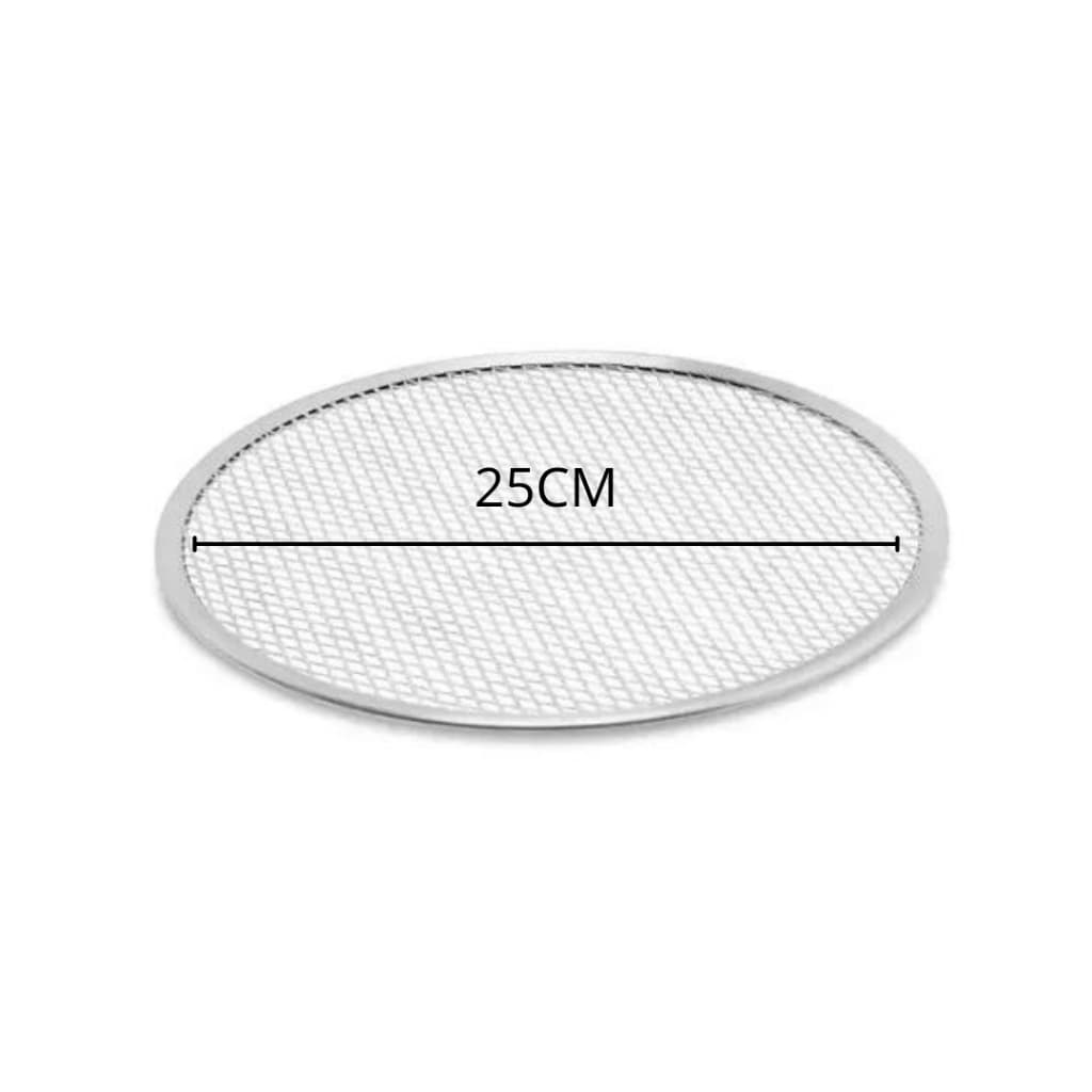 Tela para pizza 25 cm em Aluminio