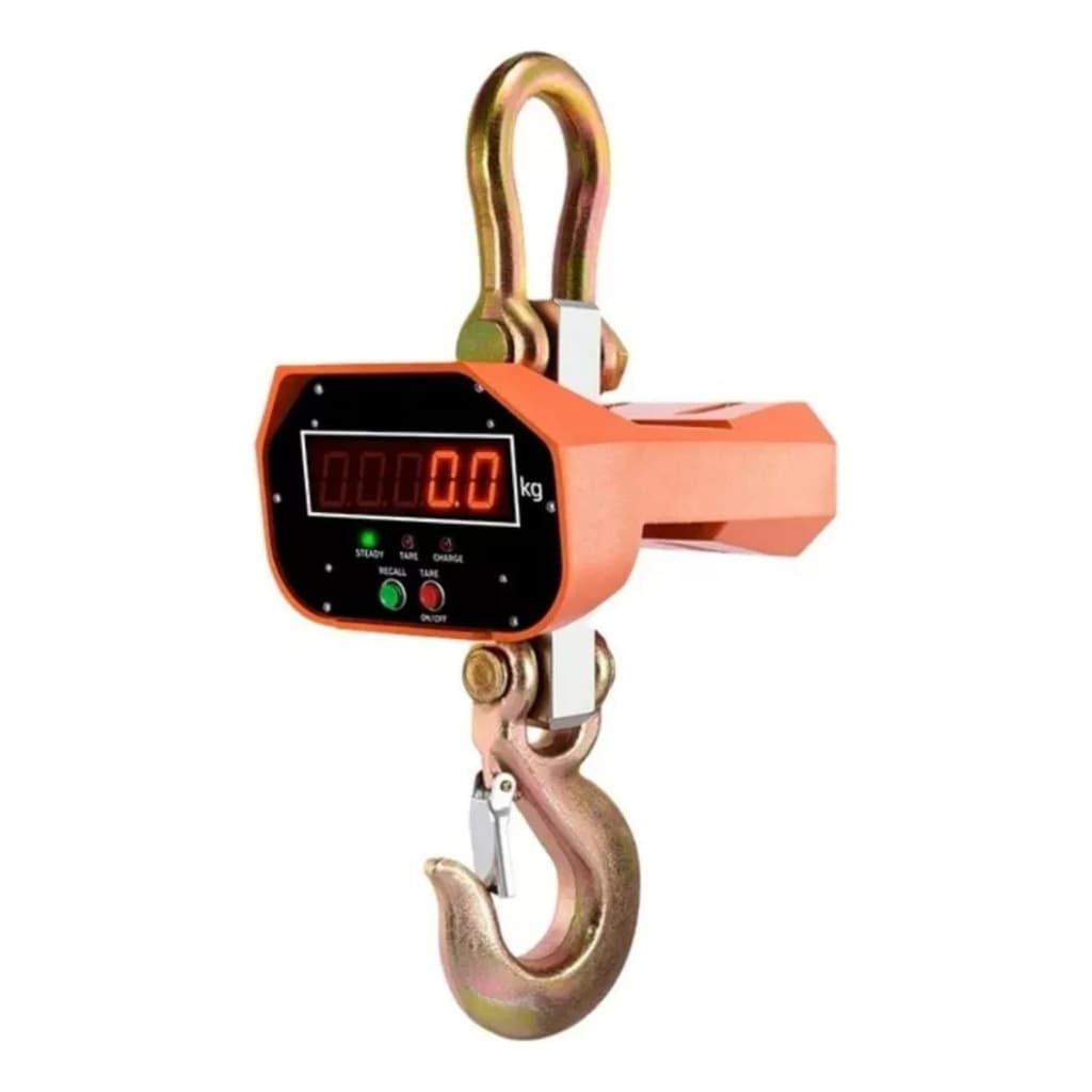 Balança Guindaste 3 Toneladas 3000 Kg Pesagem Gancho Digital