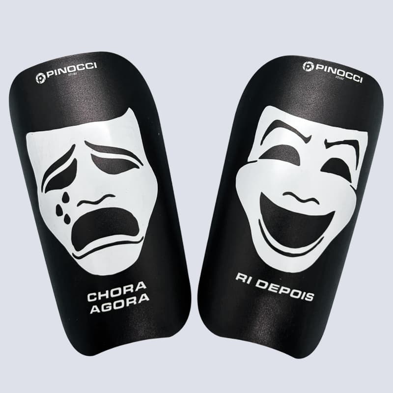 Caneleira Futebol Infantil “Chora Agora, Ri Depois” – Personalizada e Adulto