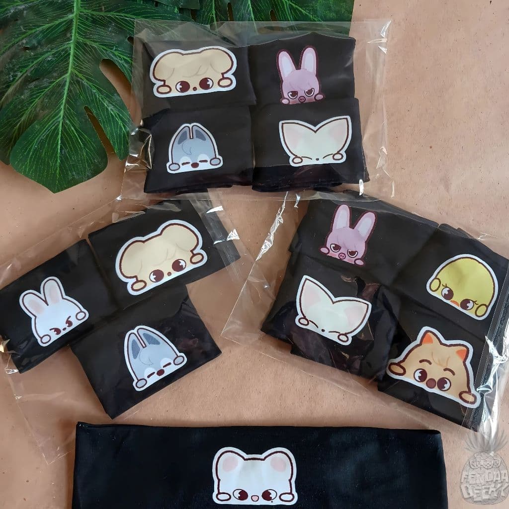 FAIXA de CABELO de malha com elástico KPOP - Stray Kids - SKZ -  SKZOO