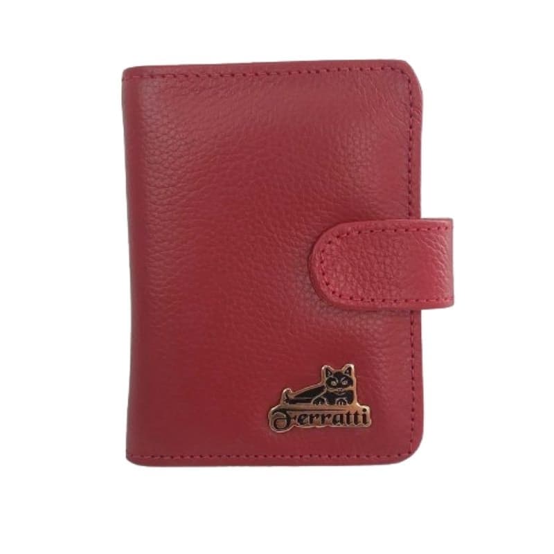 Carteira Compacta Feminina de Couro - Ferratti