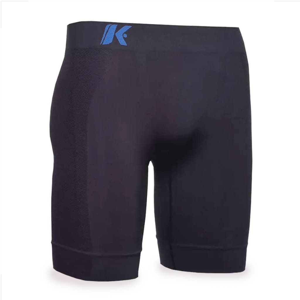 Bermuda Térmica Segunda Pele S/ Costura Perna Comprida Masculina Treino Keeper Compressão