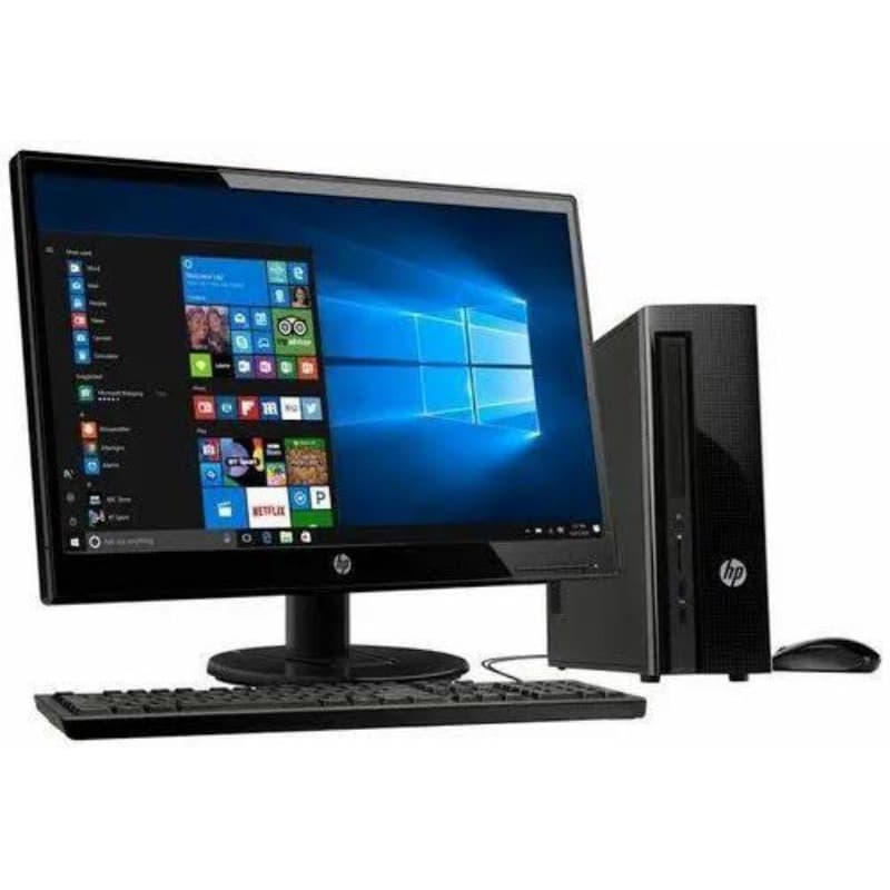Computador  HP 200 G1 P5V39LT com ssd120 4gb ddr3 wifi monitor de 15 slim.leve