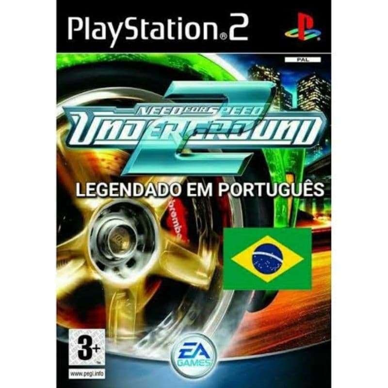 Need for speed underground 2 ps2 em português