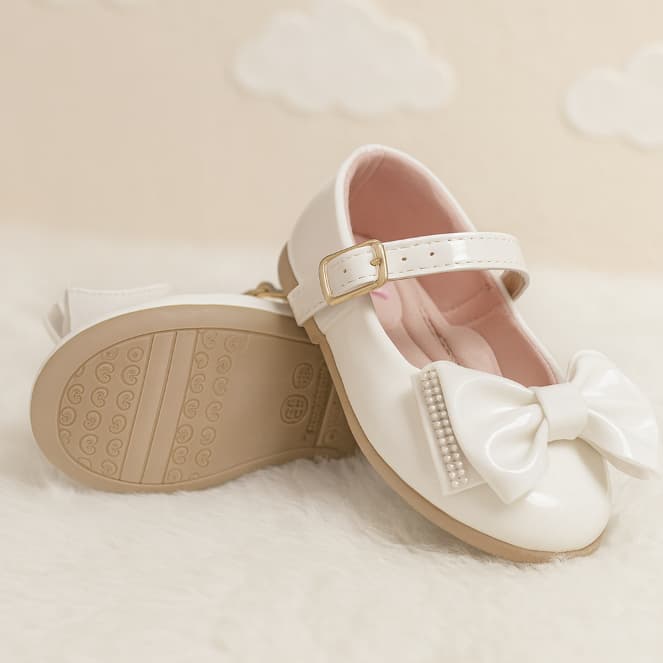 Sapatilha feminina verniz infantil de menina do 20 ao 34 direto da fabrica Preto Vermelho Branco