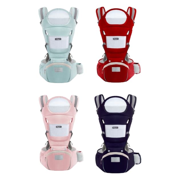 Canguru Elegance 7 Posições Para Passeio com Bebê Mucca Ergonômico