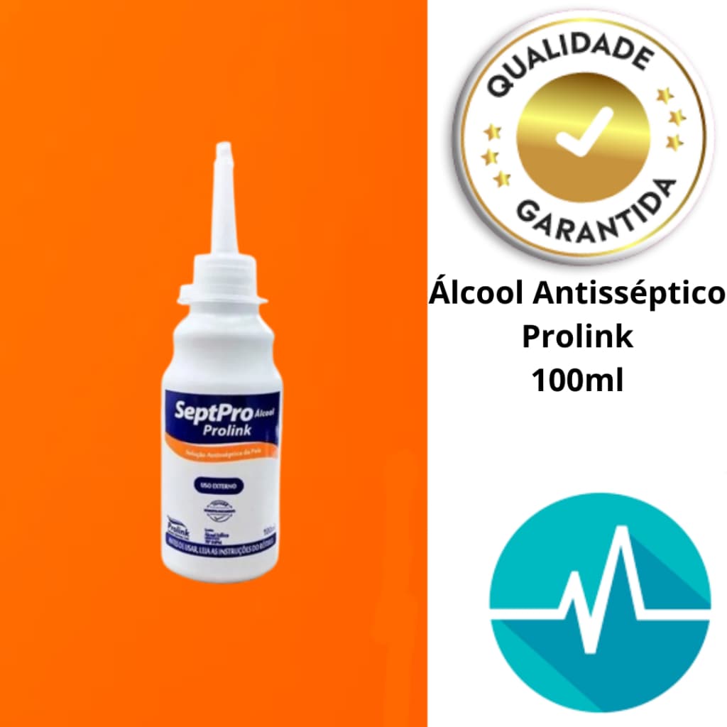 Álcool Antisséptico 100ml SeptPro Prolink