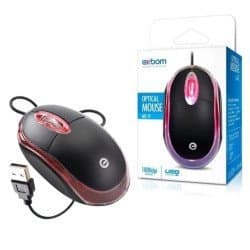 Mouse Exbom MS-9 preto