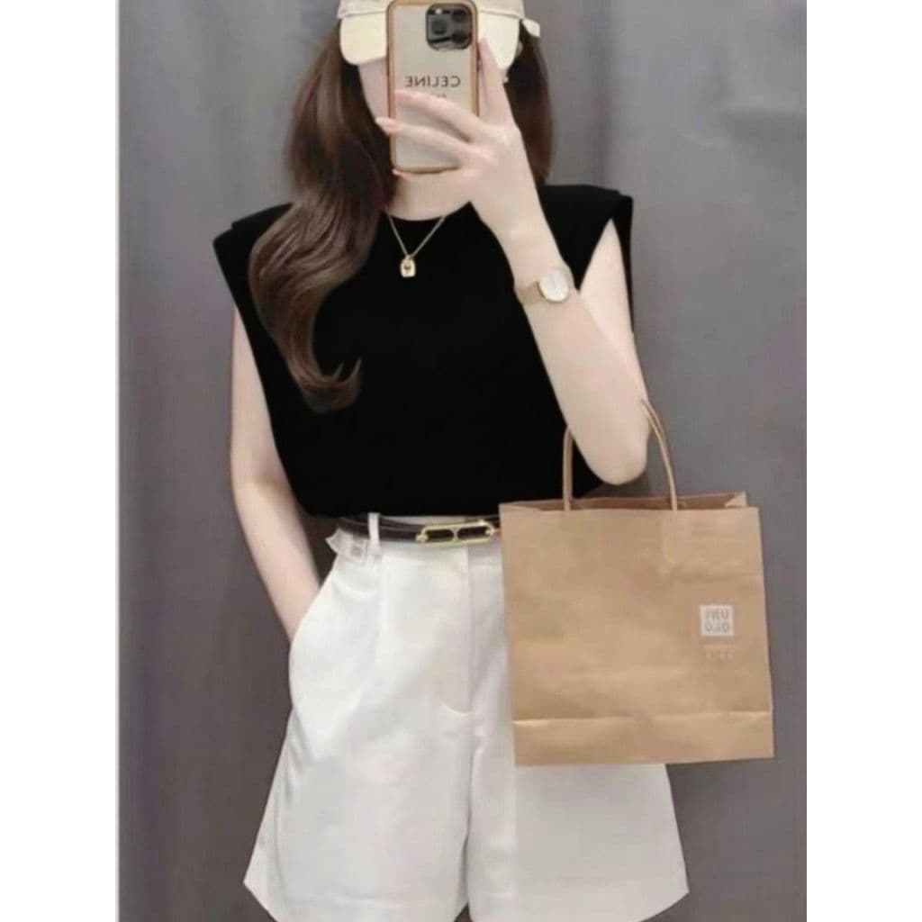 ISADORA MODA Carnaval BLUSA TRICOT BÁSICA MANGA CURTA MUSCLE TEE PREMIUM