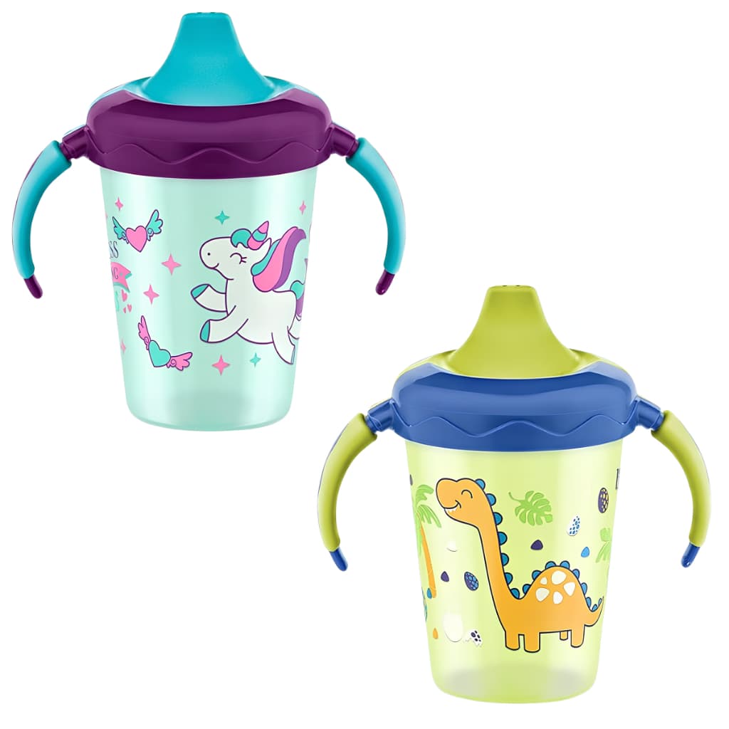 Caneca de Treinamento Aprendizado com Alças Infantil Antivazamento Magia 207mL +6 Meses Lillo
