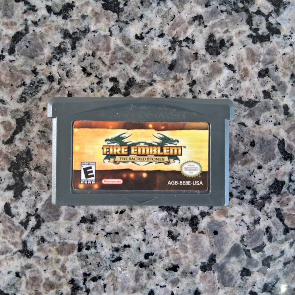 Jogo Fire Emblem The Sacred Stones - Game Boy Advance GBA (original)