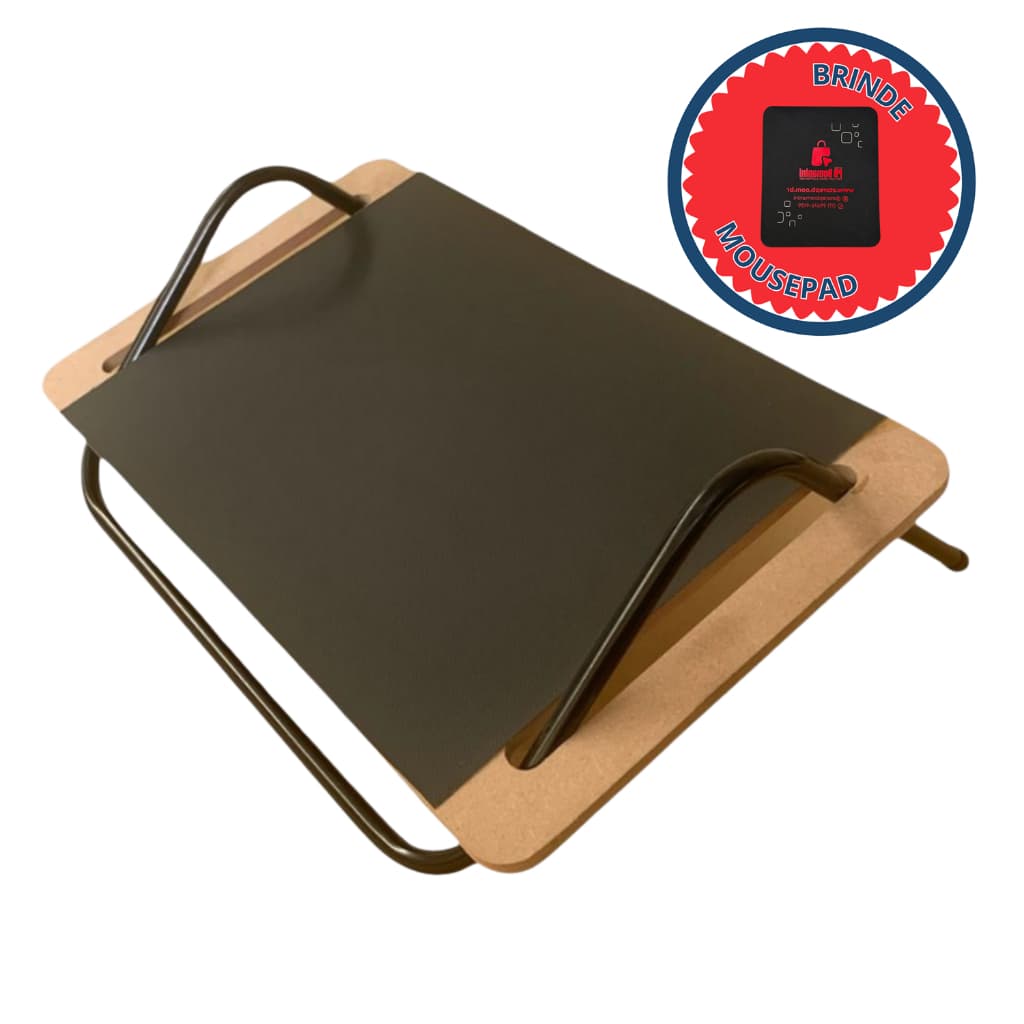 Apoio Descanso Ergonômico Para Os Pés C/ Inclinação + Brinde