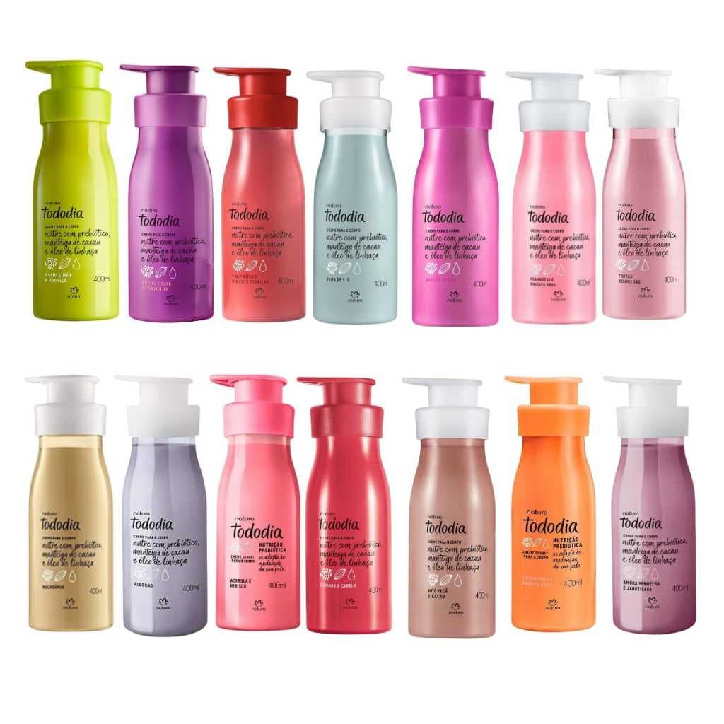 TodoDia Hidratante Corporal 400ml Natura Varias Fragrâncias