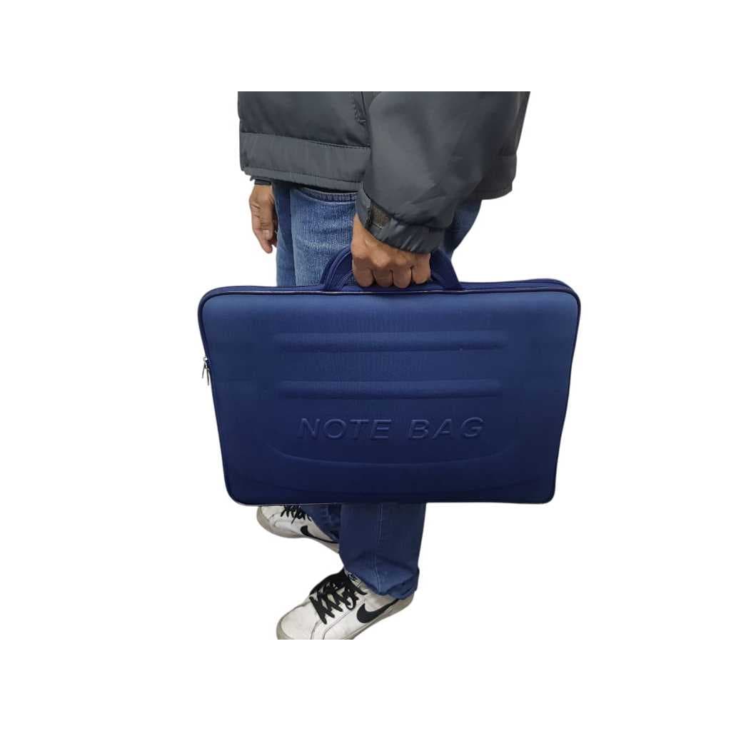 Pasta Notebook 17" polegadas  básica rígida em Lona e EVA