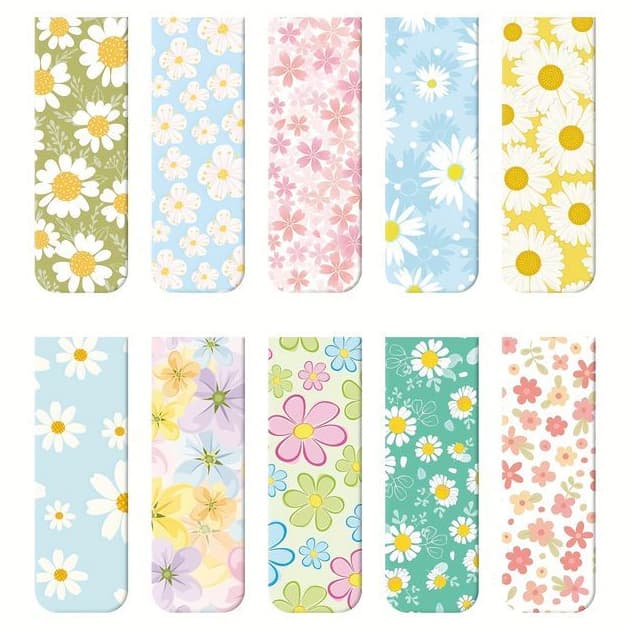 kit de 20 Marca Páginas personalizados com Imãs! (IMAGENS ILUSTRATIVAS)