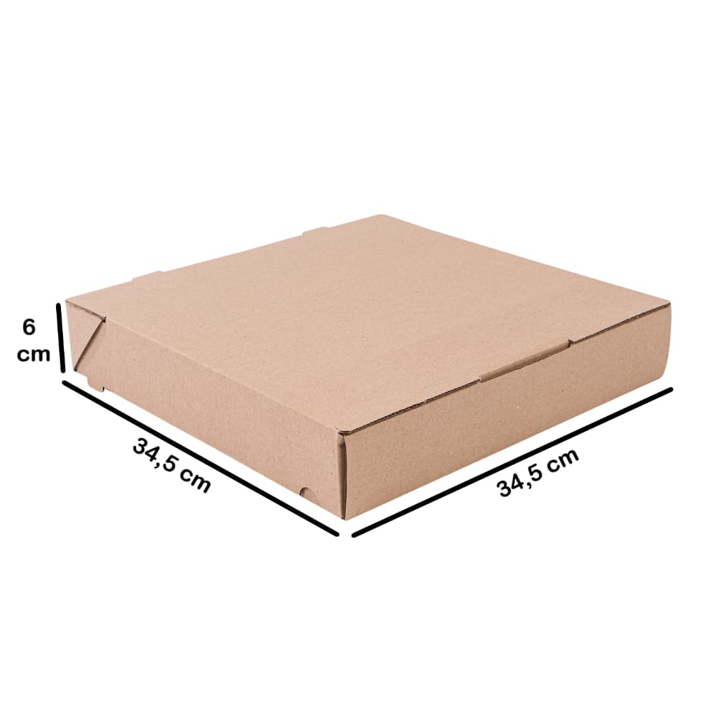 10 Caixas de Papelão 34,5x34,5x6cm - Embalagens para Ecommerce, Correios, Salgados, Sedex
