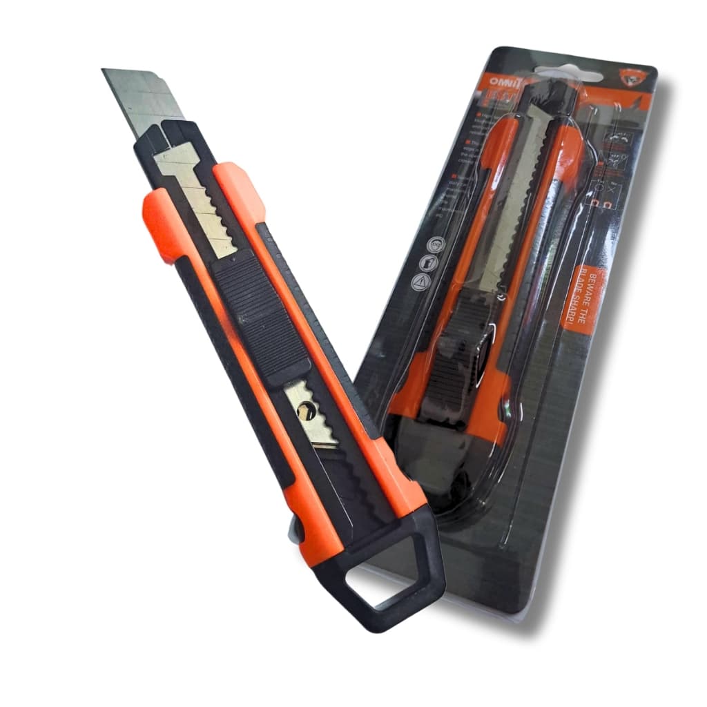 Estilete Utilitário OmniTool - Precisão e Durabilidade Emborrachado