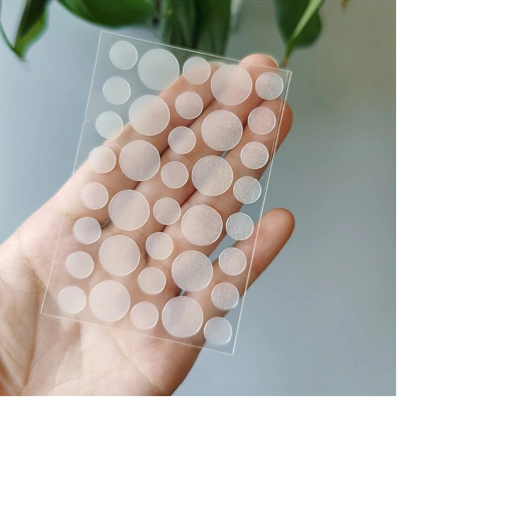 100 Adesivos para Espinha e Acnes Hidrocoloide, Protege Contra Impurezas, Desinflama