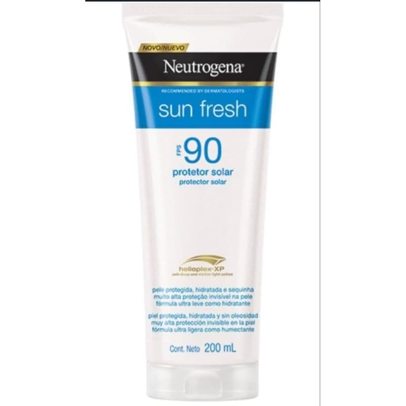 Neutrogena Sun Fresh Protetor Solar Corporal FPS 90, 200ml