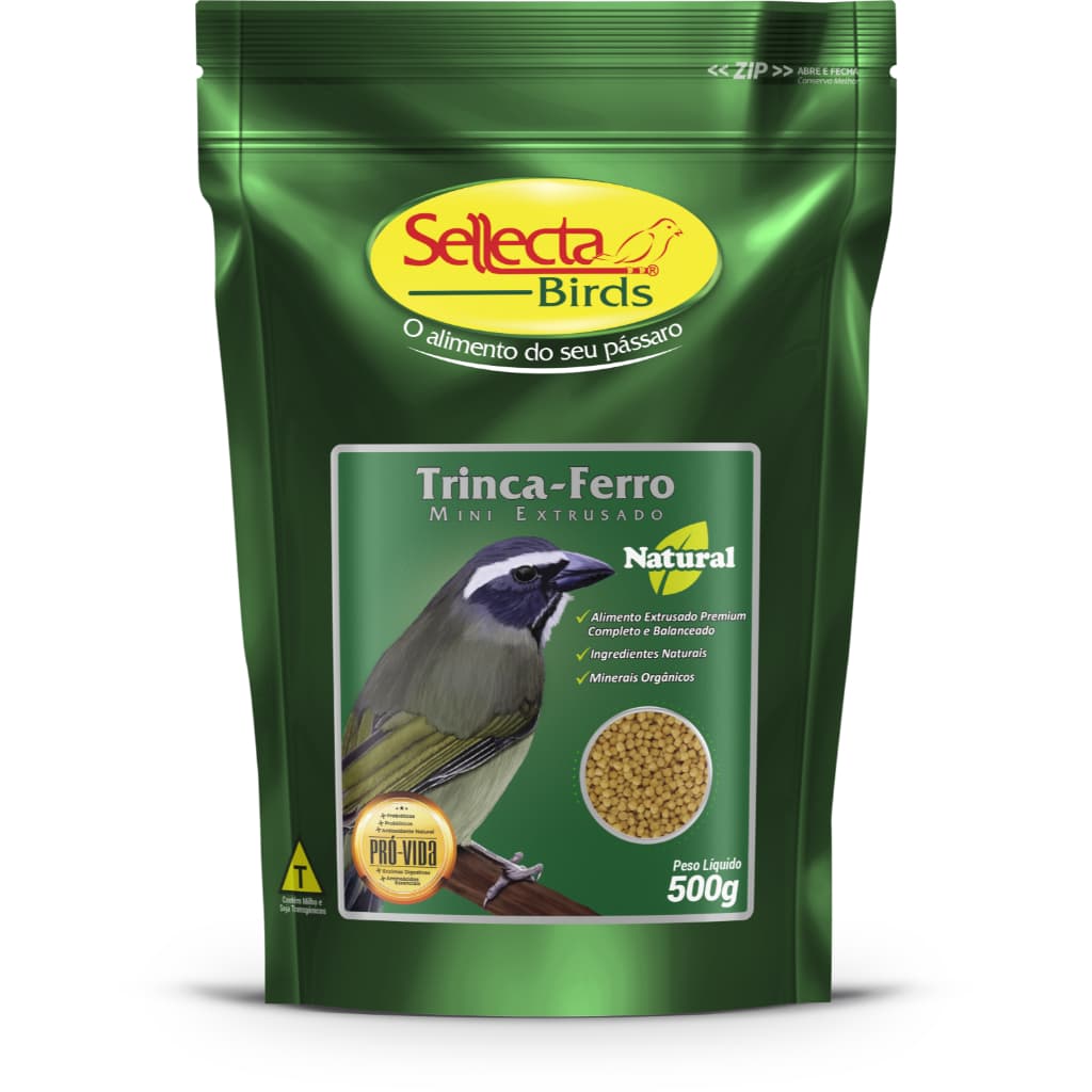 Sellecta Trinca Ferro Natural Mini Extrusado 500gr