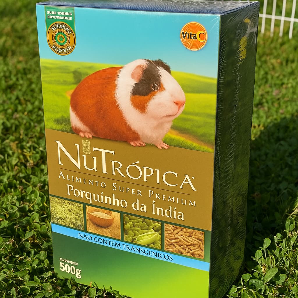 Ração Nutrópica para Porquinho-da-Índia 500g - Super Premium