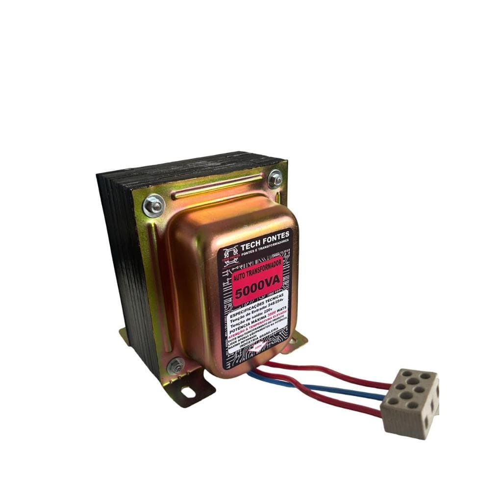 Transformador Rural Tech Fontes 5000va - E 248/254v / S 220v