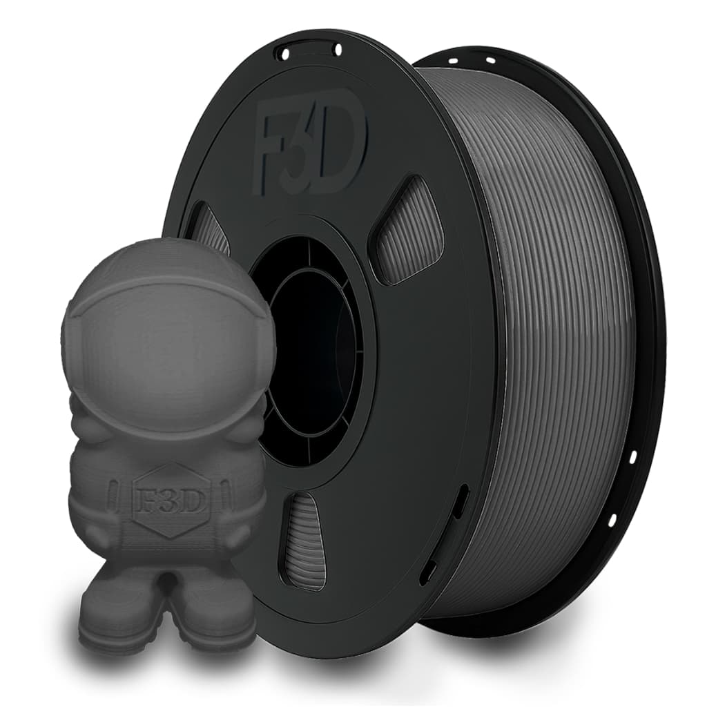 Filamento PLA Premium Cinza 1kg 1,75mm