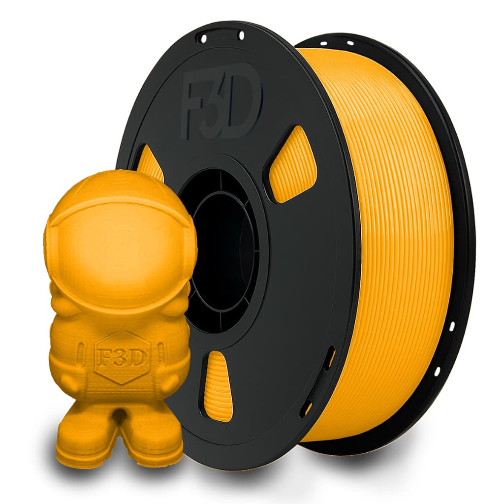 Filamento PLA Premium Amarelo 1kg 1,75mm