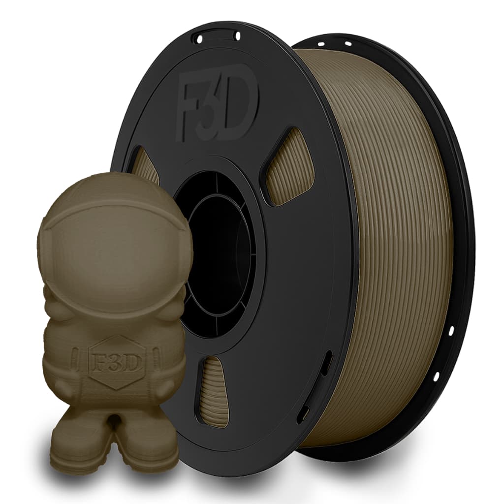 Filamento PLA Premium Marrom 1kg 1,75mm