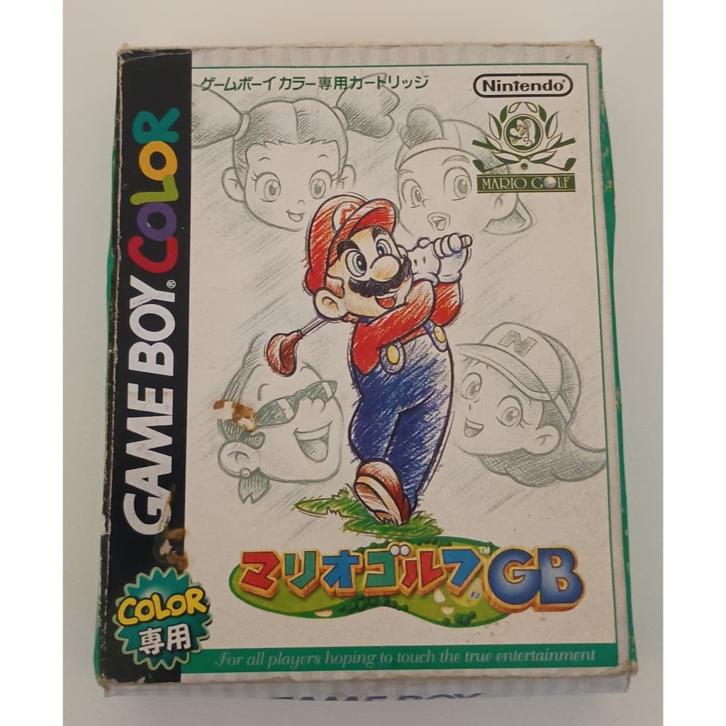 Jogo de Game Boy Color - Mario Golf (Japonês)