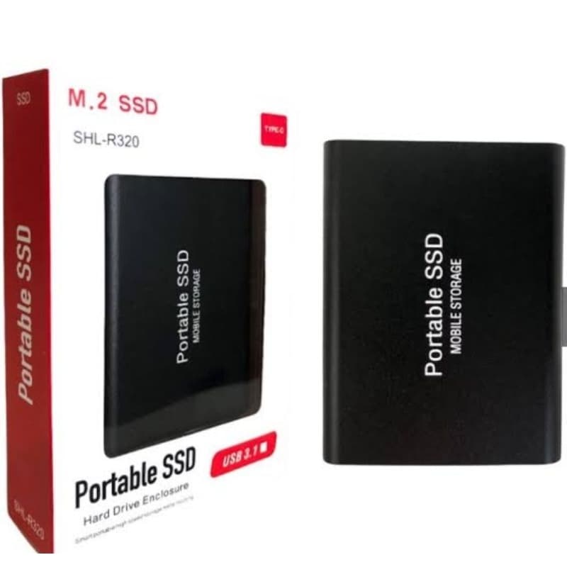 SSD externo 1 TB  M2 Portátil USB 3.1 Tipo C Disco Rígido