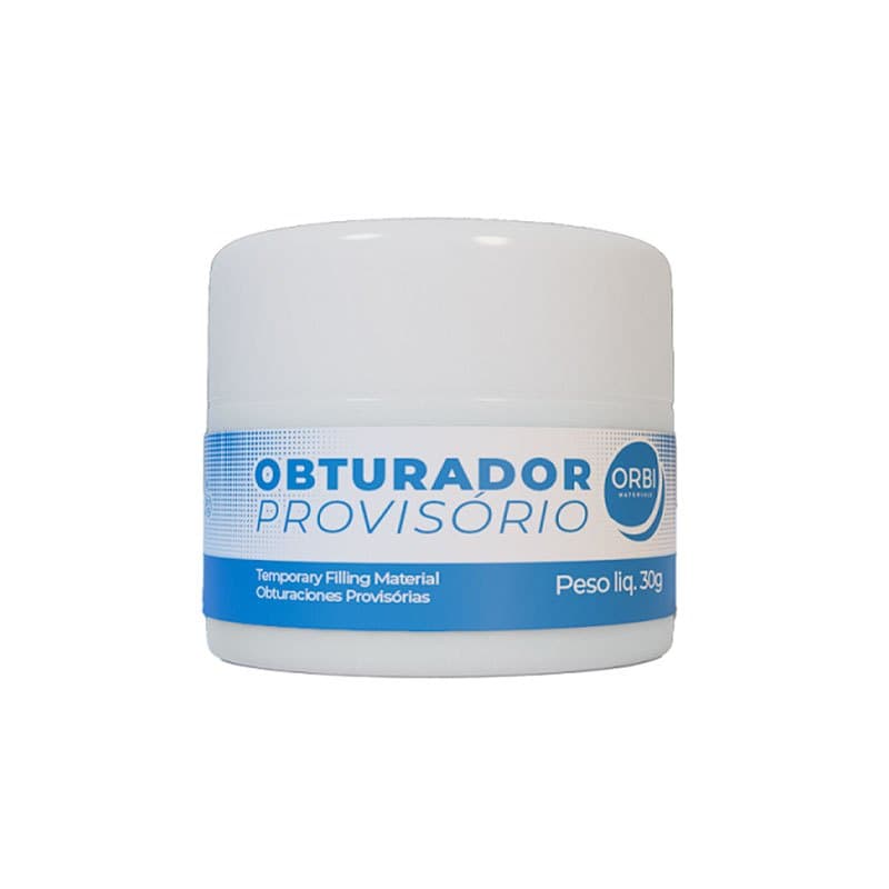 Restaurador Obturador Cimento Provisório Odontológico 25g - Orbi